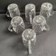 6 old Baccarat cups size 6406