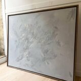 Tableau abstrait texturé