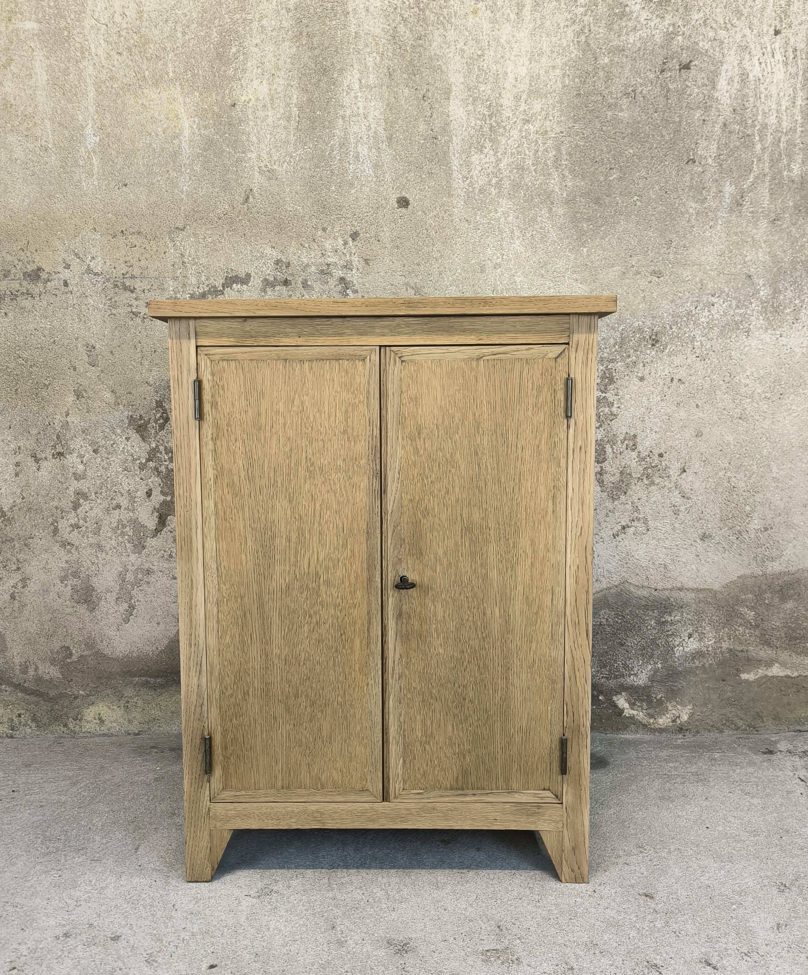 Small vintage two-door sideboard