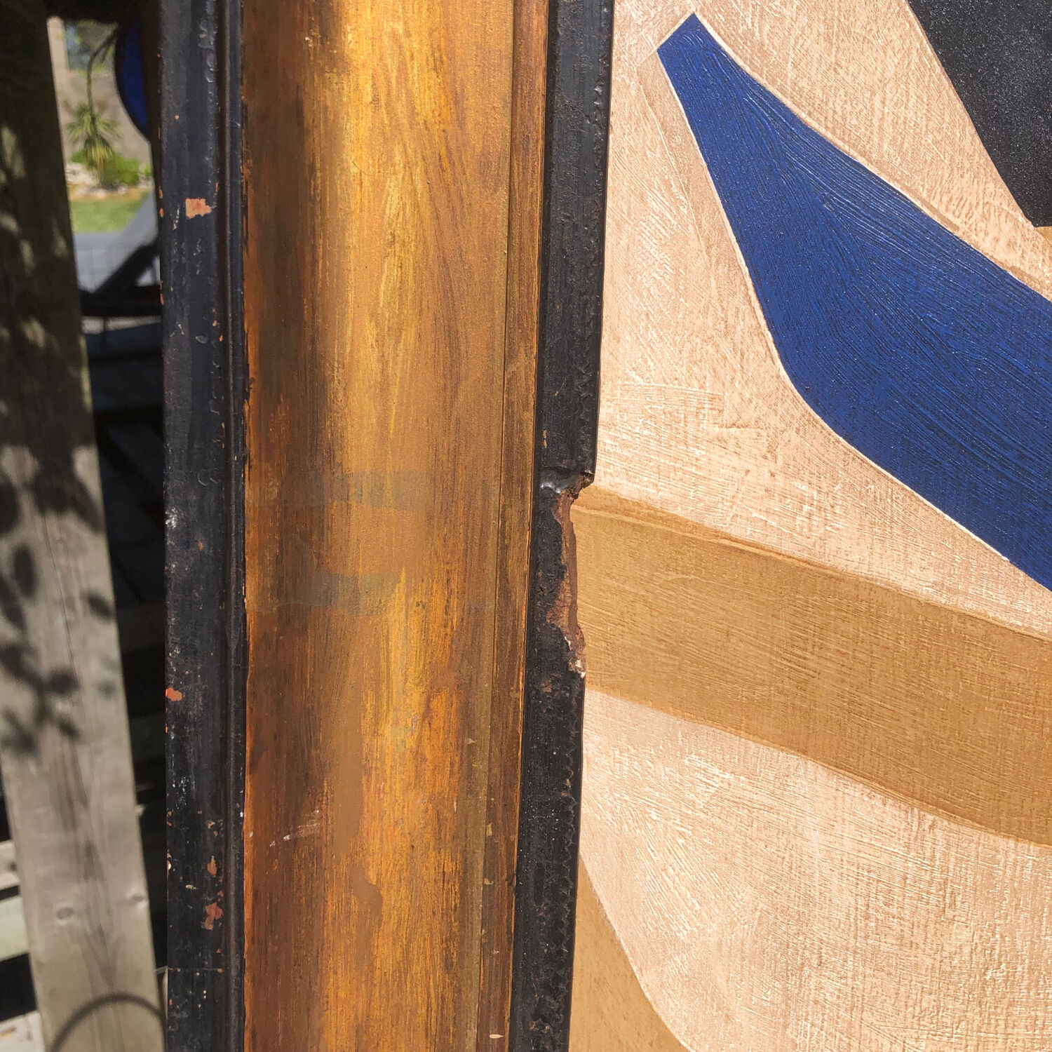 Large abstract painting