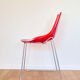 Lot 4 chairs Dal Segno red