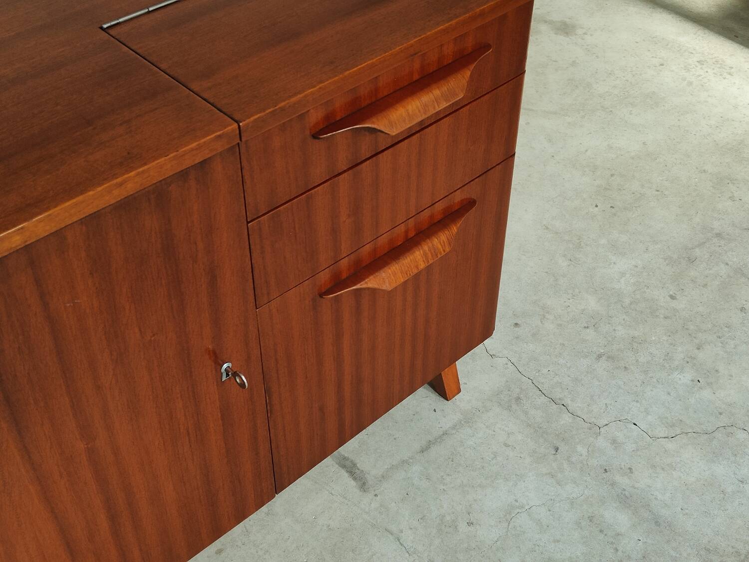 Low sideboard by Frantisek Jirak for Tatra Nabytok 1959