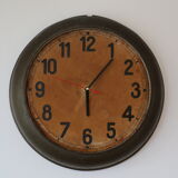 Brass wall clock 1950