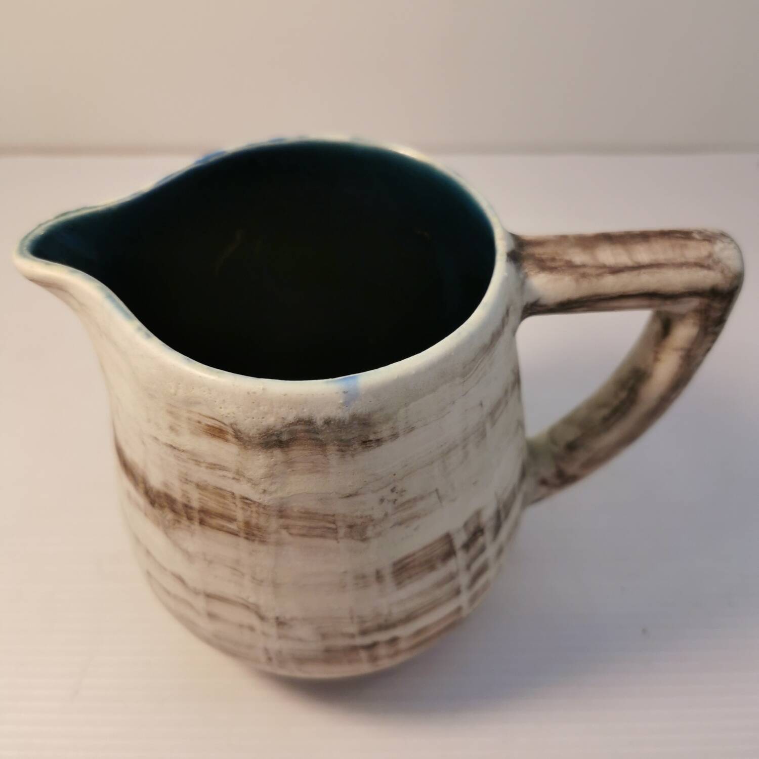 Vintage jug carafe pitcher from the 70s signed Catherine Paturel