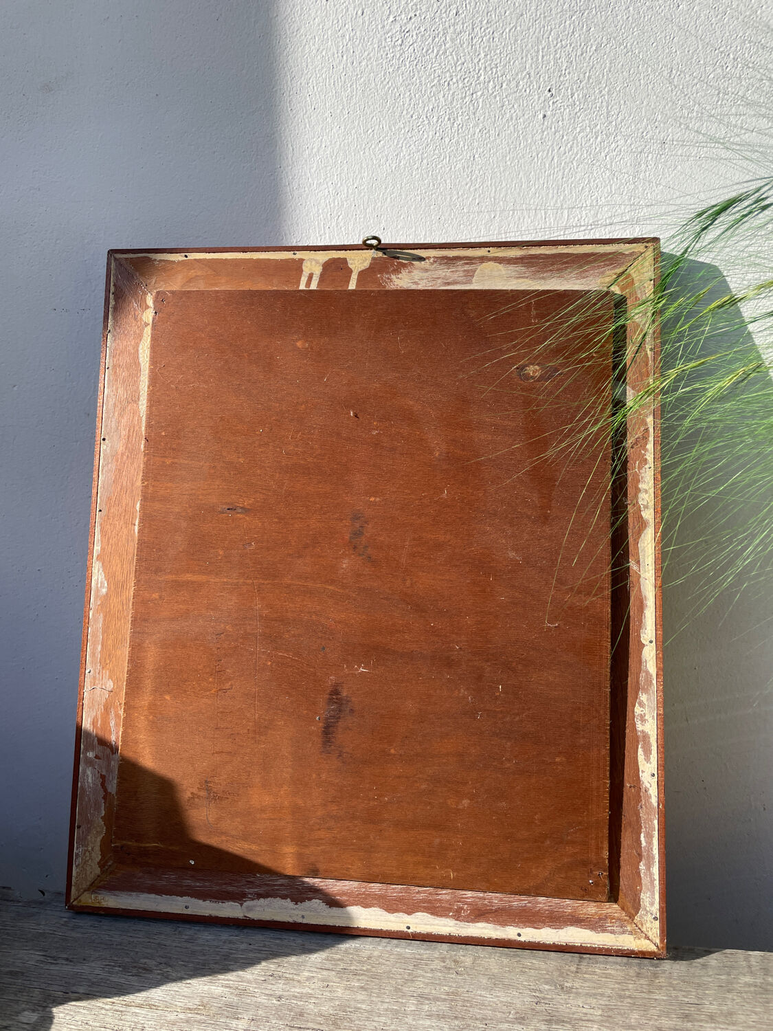 Bouquet of flowers signed old painting