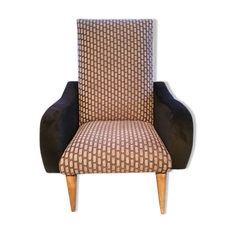 Vintage armchair restored 70s