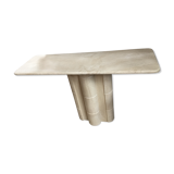 Travertine console years 70/80