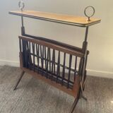 Folding magazine rack attributed to Ico Parisi-Italy from the 1950s