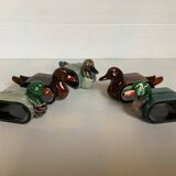 Five duck napkin rings