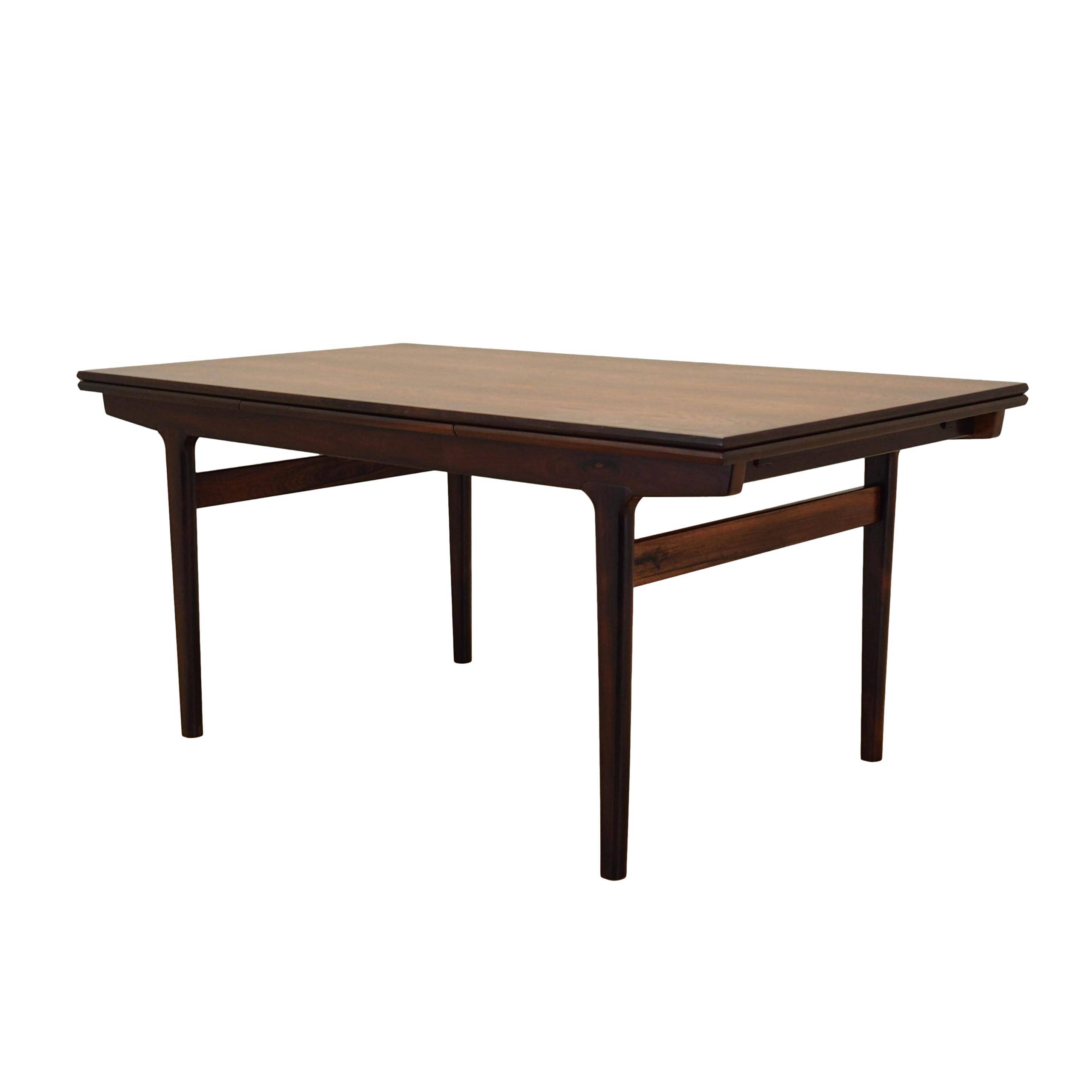 Rosewood table, Danish design, 1960s, designer: Henning Kjaernulf, manufact