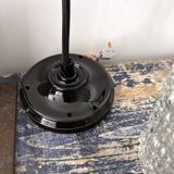 Set of two bubble glass pendant lights