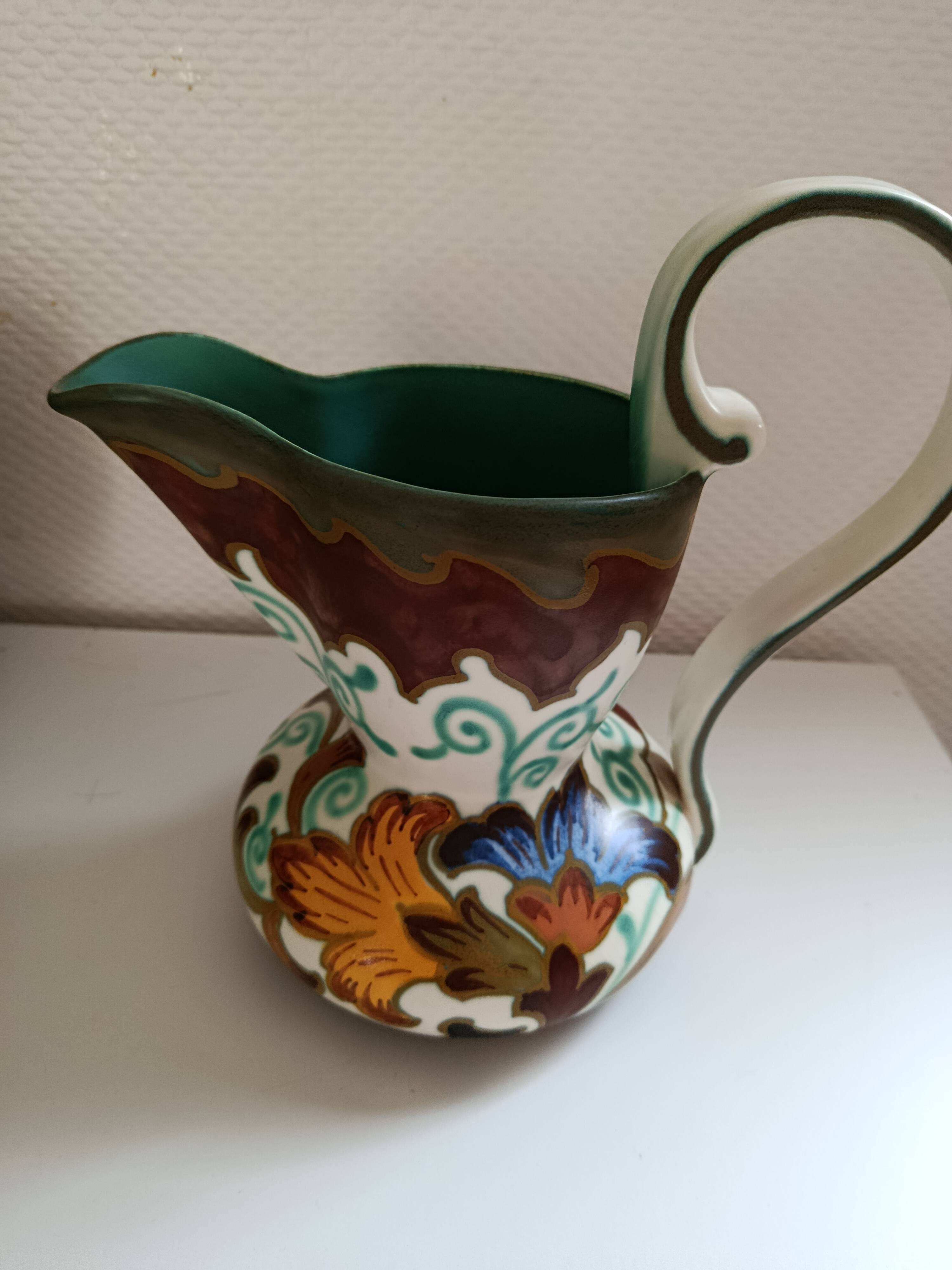 Art Deco Jug "Carlos" - Royal Gouda (Holland)