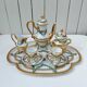 Coffee service for two, Limoges porcelain, complete