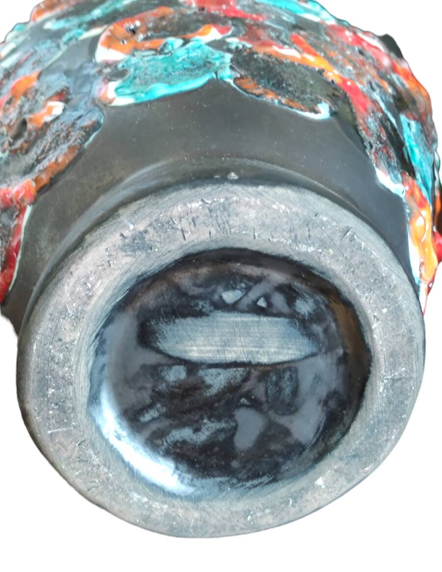 Ancien grand vase et pichet vintage rocaille de l océan