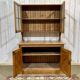 Two-part English sideboard in fir and walnut from the 1930s