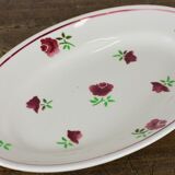 Set of 2 oval dishes and a saucier