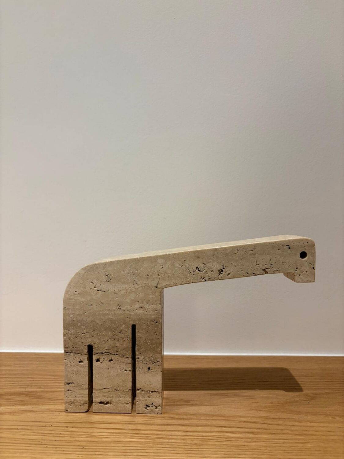 Travertine giraffe, Fratelli Mannelli, Italy, 1970s