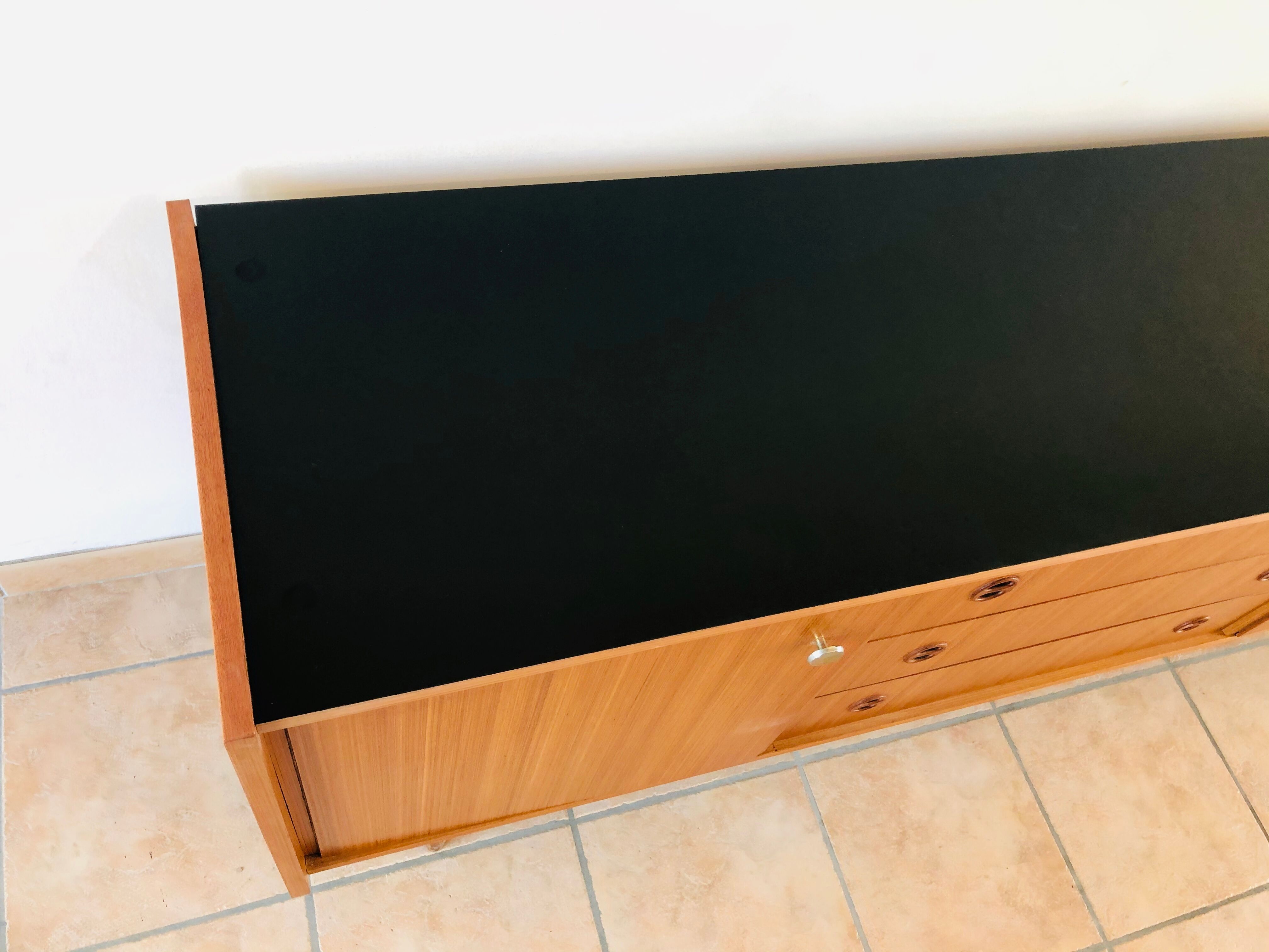 Enfilade vintage en teck 1960