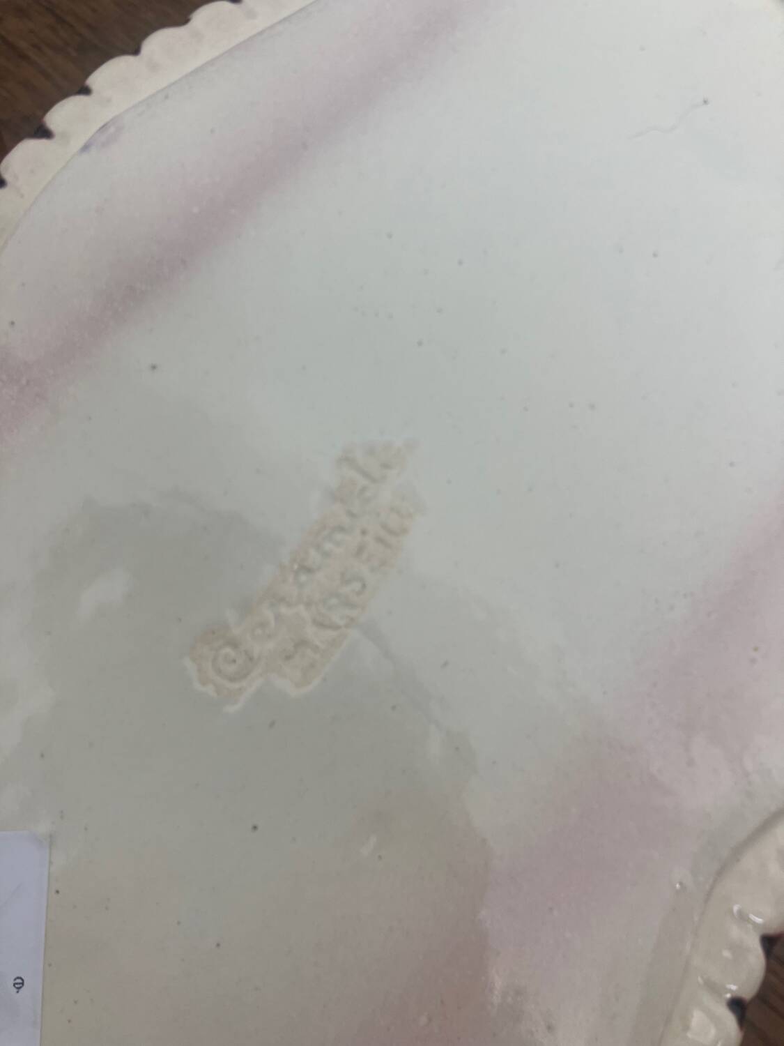 Ceramidi à marseille plat / grand vide poche 1950