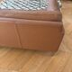 Duvivier Centquatre 3-seater sofa in camel leather — 213 cm