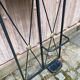 Mid-Century Modern wall coat rack from the 1950s.