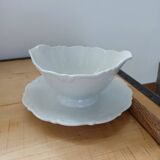 Saucière ancienne en porcelaine