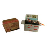 Toy old cook doll sheet metal