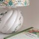 Hand-painted ceramic lamp & handmade shade by Rifle Paper Co.