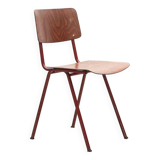 Eromes F6 oak and red chair