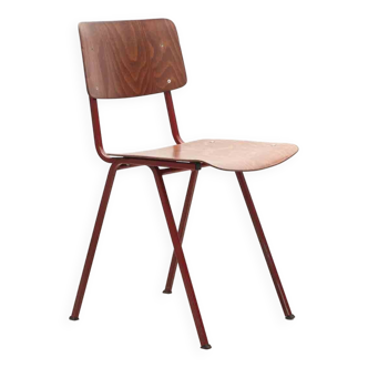 Eromes F6 oak and red chair