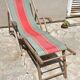 Fauteuil transat pliant vintage