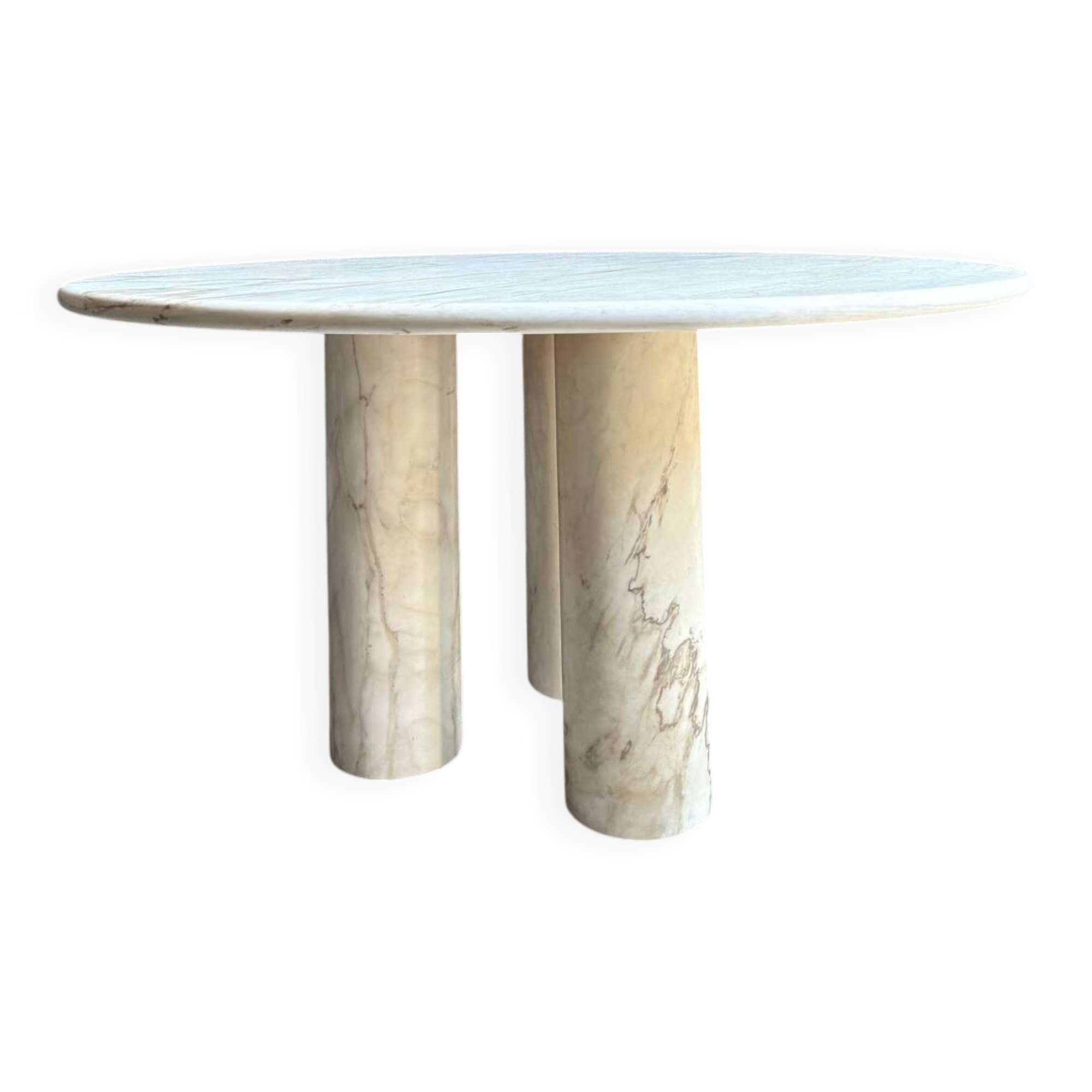 Table à manger vintage en marbre