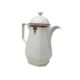 Service à café et à thé blanc Art déco, années 1930, ensemble de 12