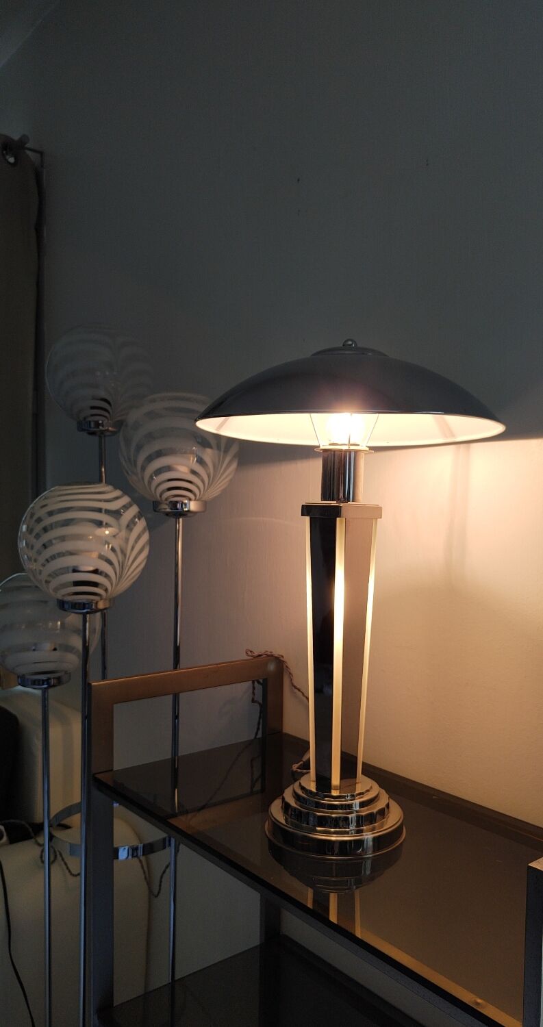 Lamp house Sofar in silver bronze