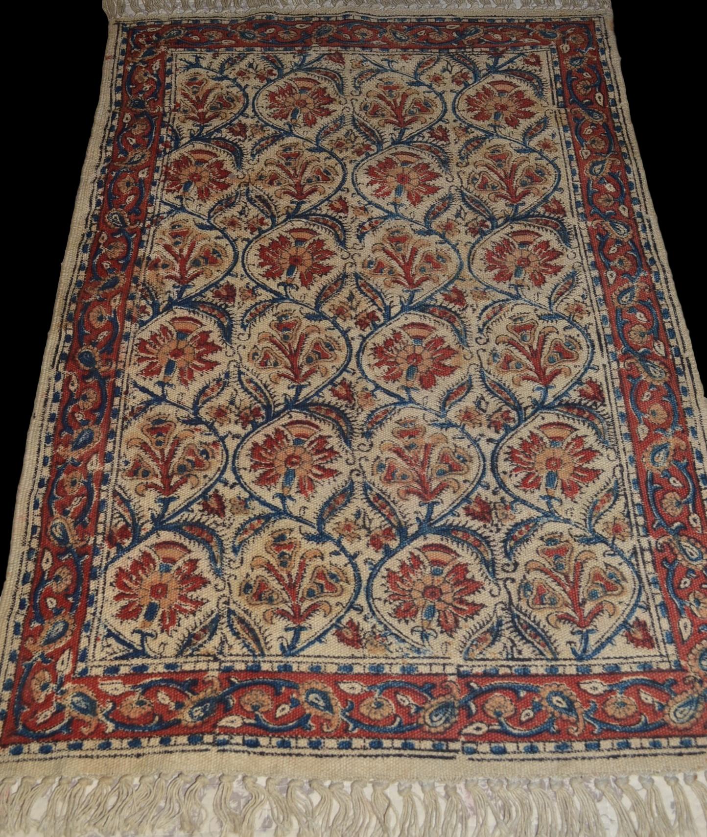 Carpet, 62 x 92 cm, France around 1860