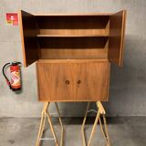 Pair of Scandinavian Danish Retro Vintage Shelving Furniture