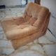Vintage velvet armchair
