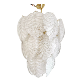 Murano leaf chandelier, 1970s