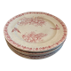 Lot de 6 assiettes Terre de Fer Onnaing Moisson