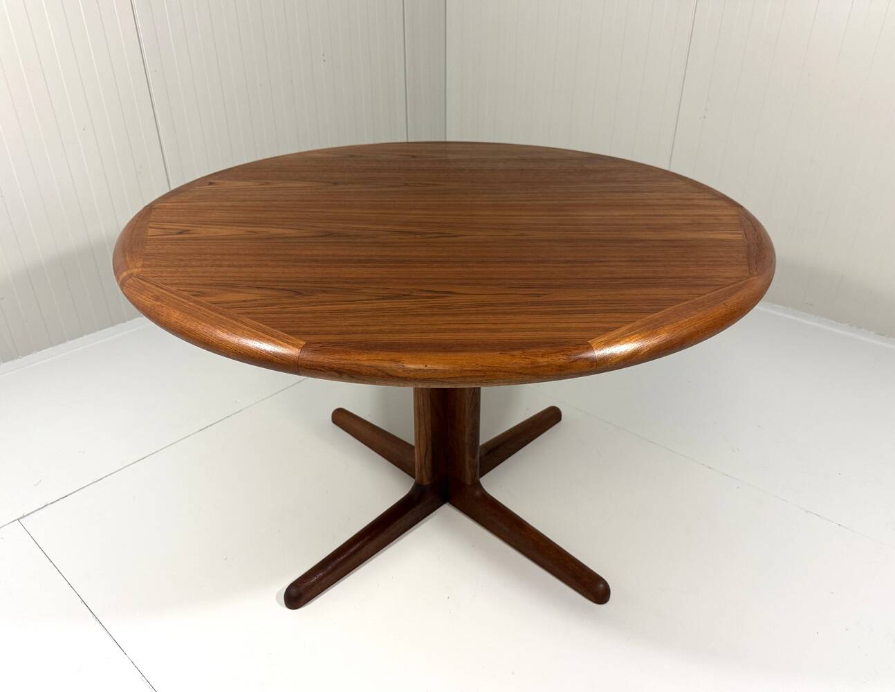 Teak extendable dining table by KS Møbler Denmark