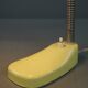 Yellow metal vintage 1960s design lamp/desk lamp