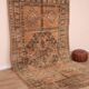 Terracotta Vintage Moroccan Rug 199 x 342 cm, Berber Handmade Wool Rug boho