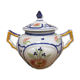 Sugar pot HB Henriot Quimper