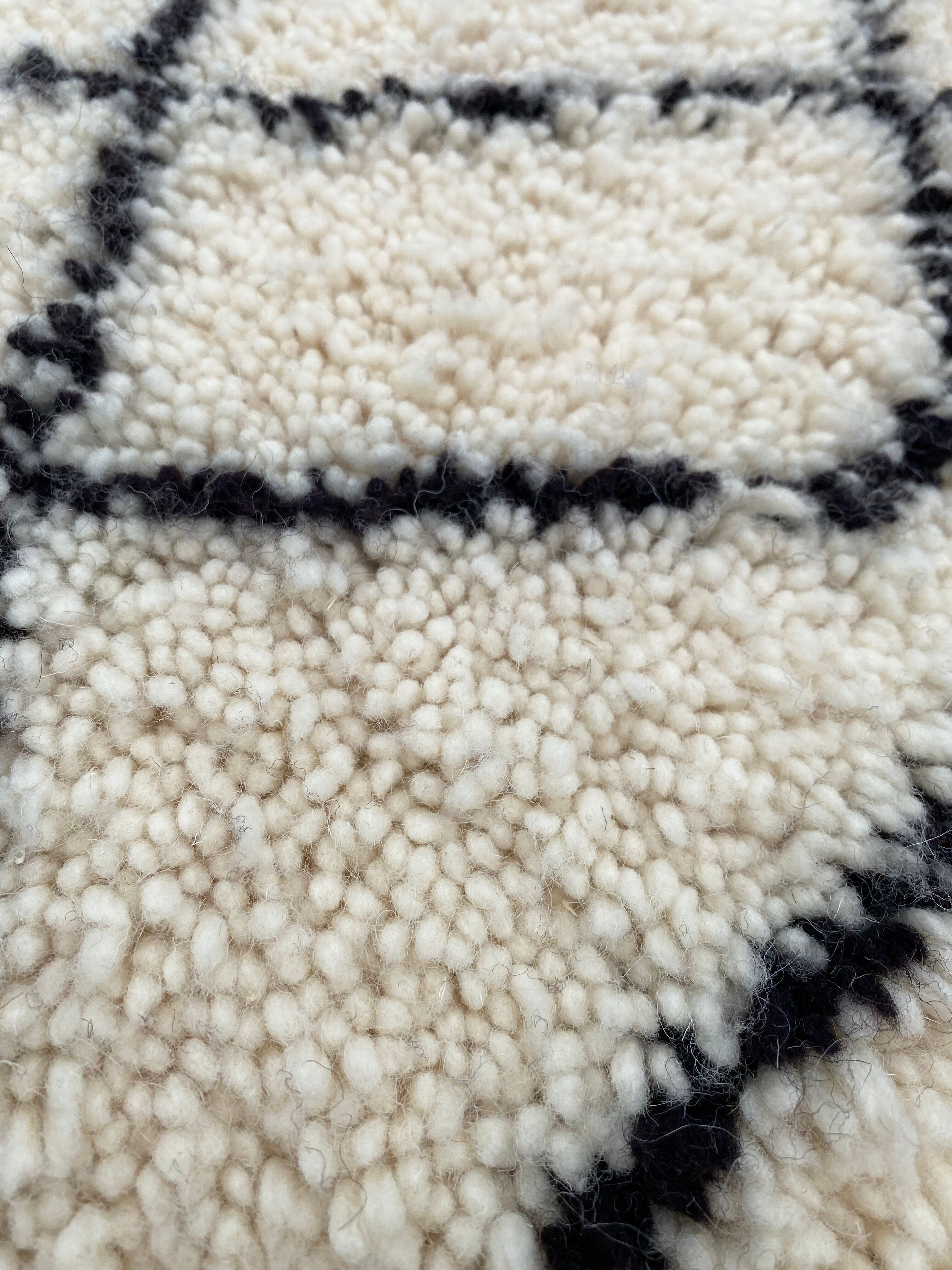 Carpet berbère corridor beni ouarain 100x320 cm