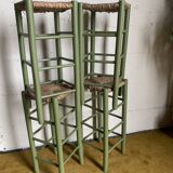 4 country bar stools
