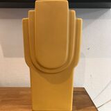 Graphic yellow vase