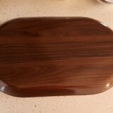 Wood imitation serving tray