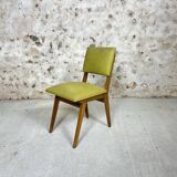 Green skai chairs 50s