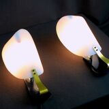 Pair wall lamps, taly 1950