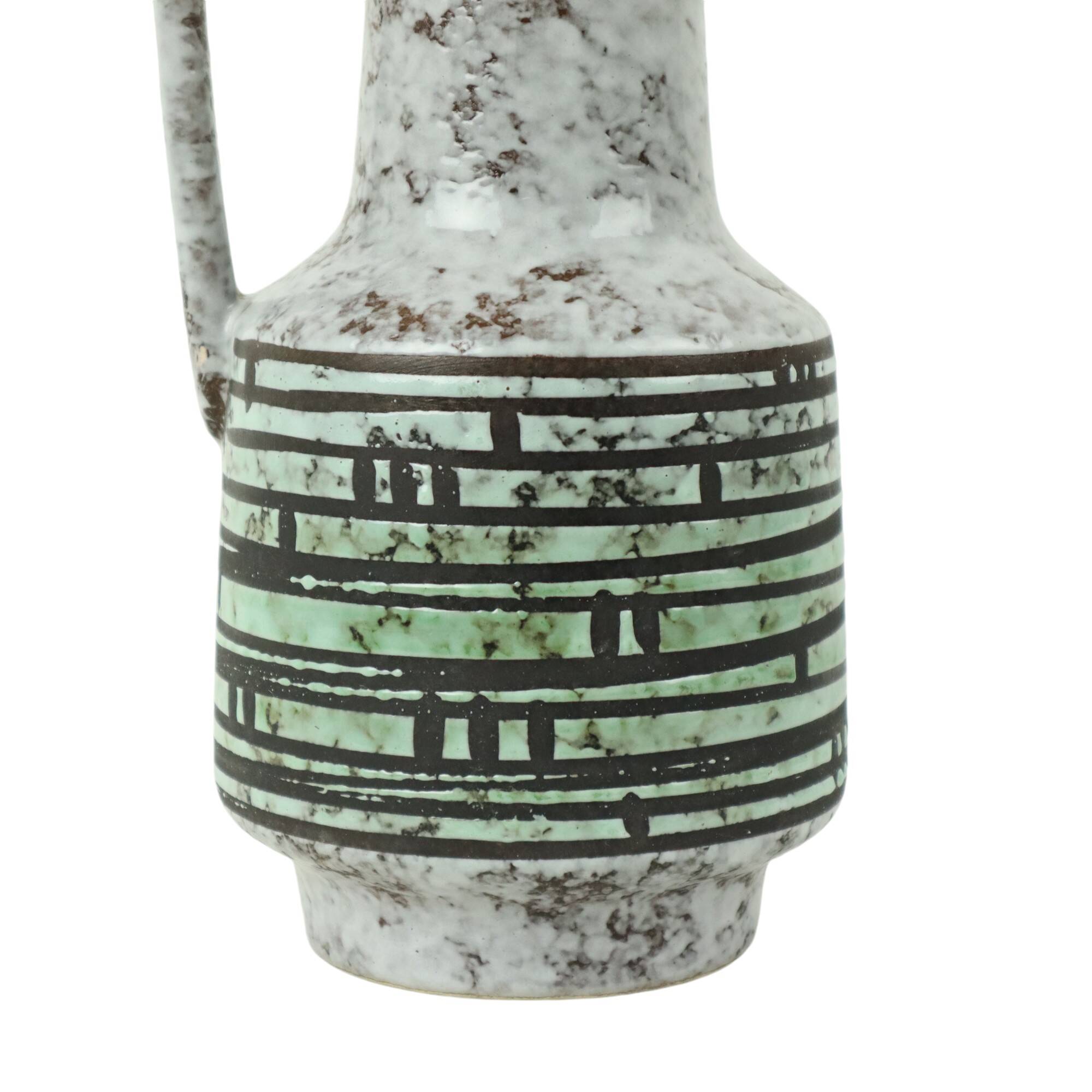 Vintage Vase VEB Haldensleben West Germany Ceramics 4070 A